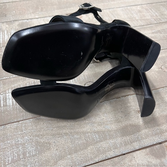 (AN-133) Rag & Bone Ellis Sandal in Black Suede - Picture 4 of 4